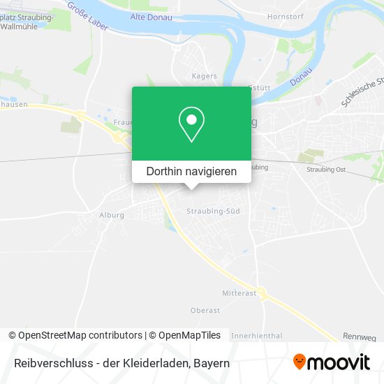 Reibverschluss - der Kleiderladen Karte