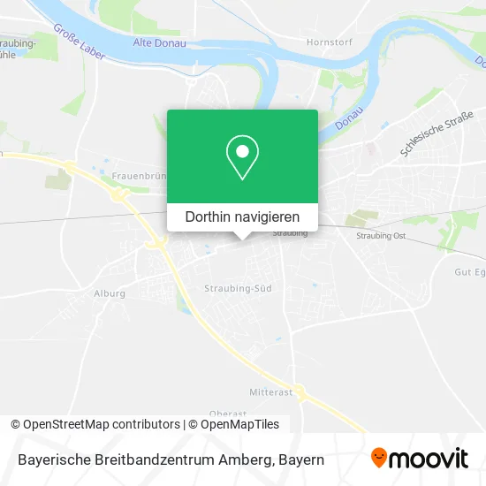 Bayerische Breitbandzentrum Amberg Karte