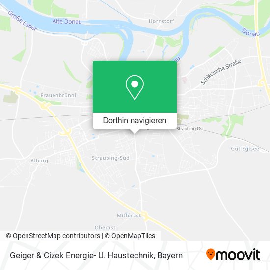 Geiger & Cizek Energie- U. Haustechnik Karte
