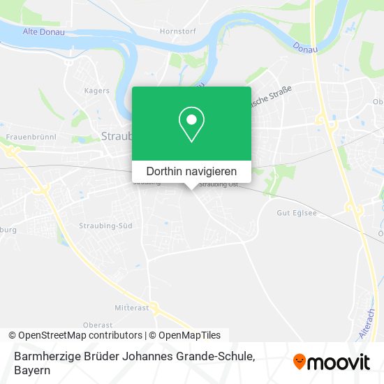 Barmherzige Brüder Johannes Grande-Schule Karte