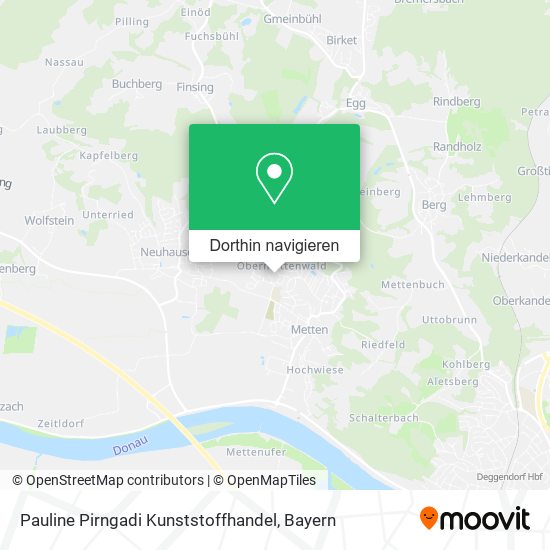 Pauline Pirngadi Kunststoffhandel Karte