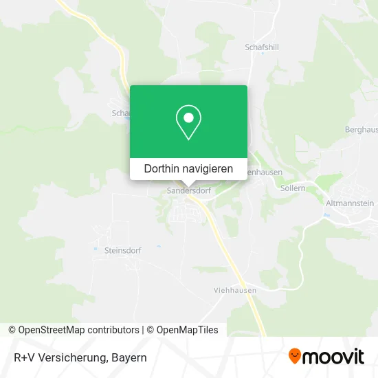 R+V Versicherung Karte