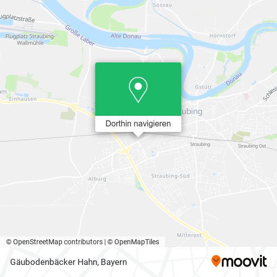 Gäubodenbäcker Hahn Karte