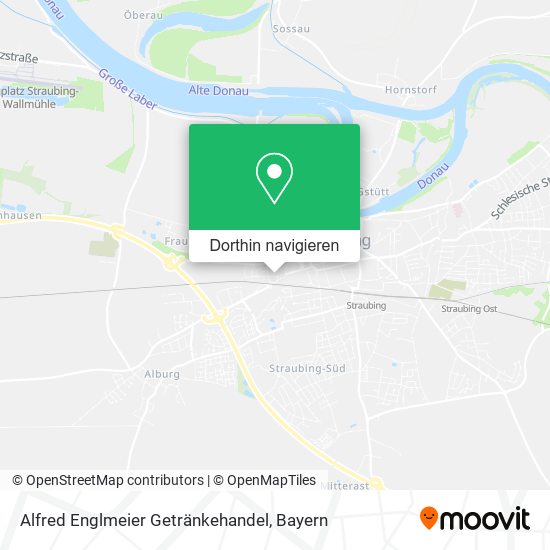 Alfred Englmeier Getränkehandel Karte