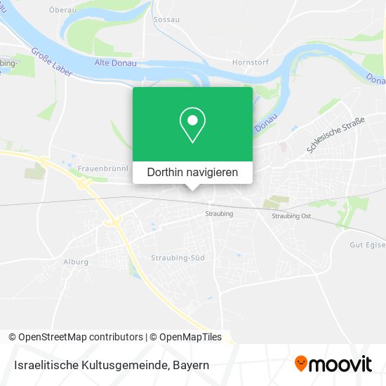 Israelitische Kultusgemeinde Karte