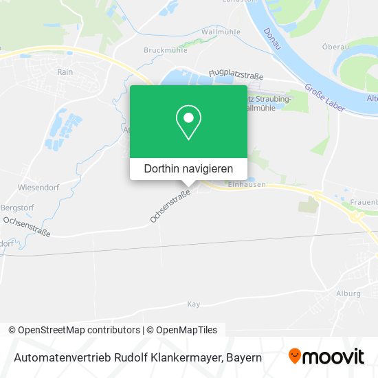 Automatenvertrieb Rudolf Klankermayer Karte