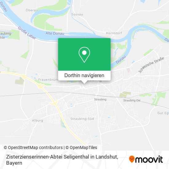 Zisterzienserinnen-Abtei Seligenthal in Landshut Karte