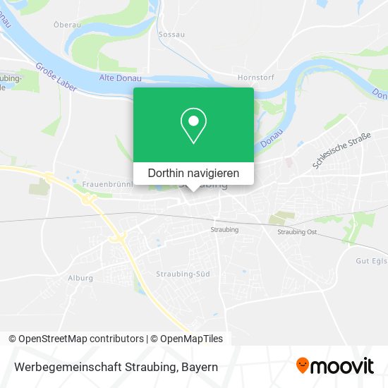 Werbegemeinschaft Straubing Karte
