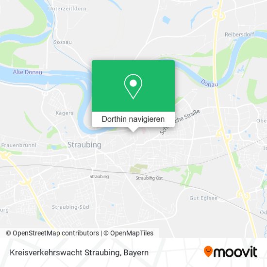 Kreisverkehrswacht Straubing Karte