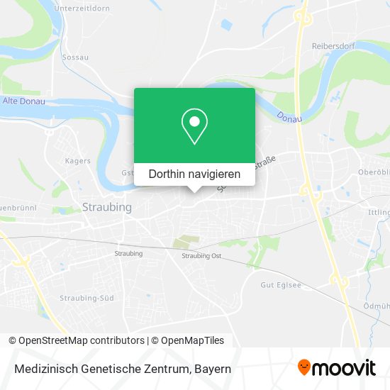 Medizinisch Genetische Zentrum Karte