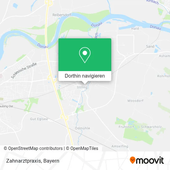 Zahnarztpraxis Karte