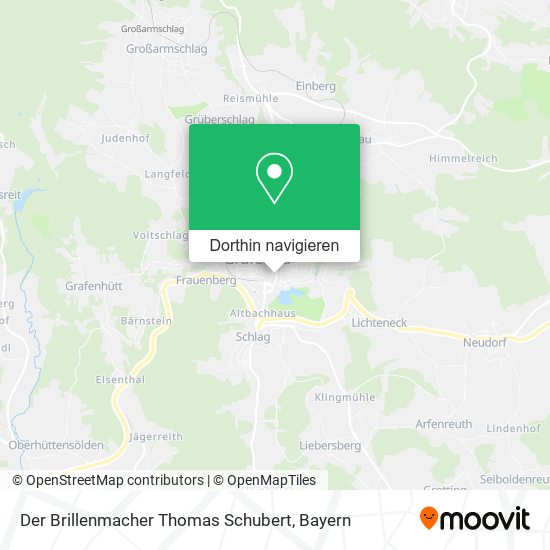 Der Brillenmacher Thomas Schubert Karte