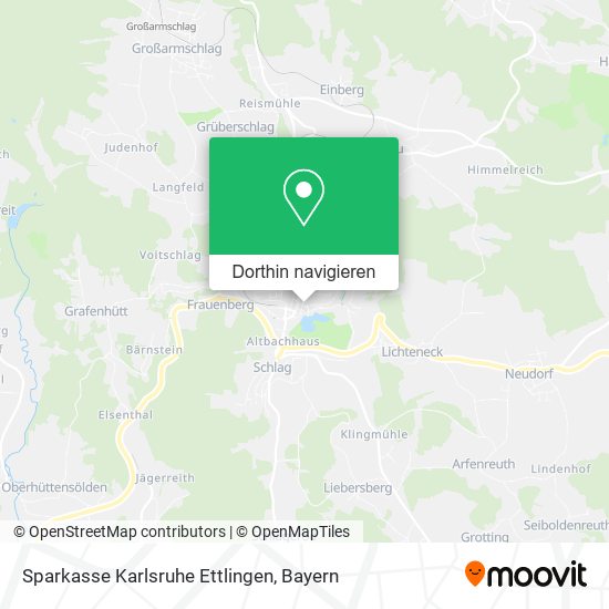 Sparkasse Karlsruhe Ettlingen Karte