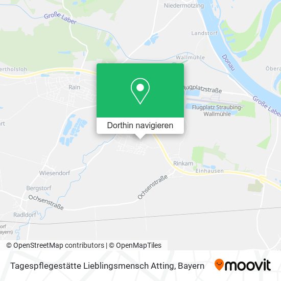 Tagespflegestätte Lieblingsmensch Atting Karte