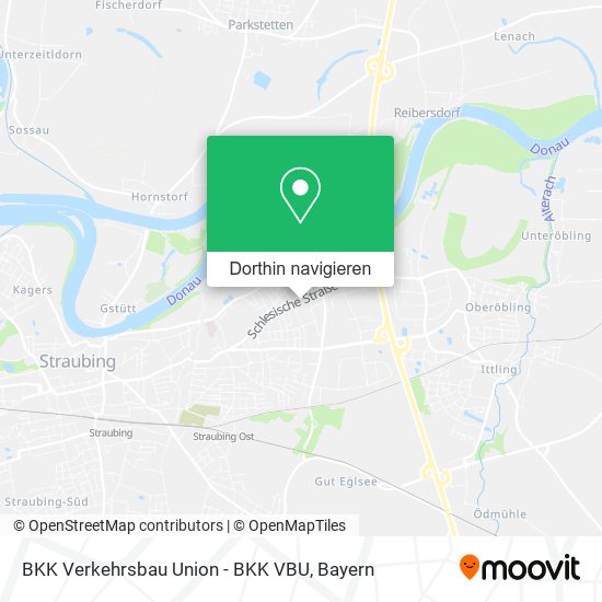 BKK Verkehrsbau Union - BKK VBU Karte