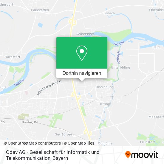 Odav AG - Gesellschaft für Informatik und Telekommunikation Karte