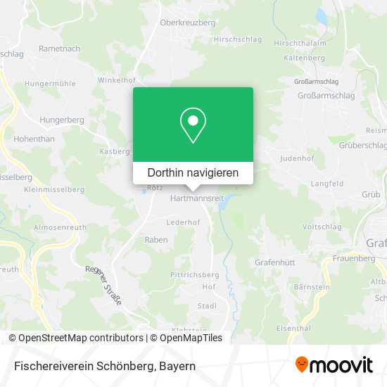 Fischereiverein Schönberg Karte