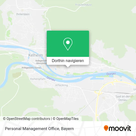 Personal Management Office Karte