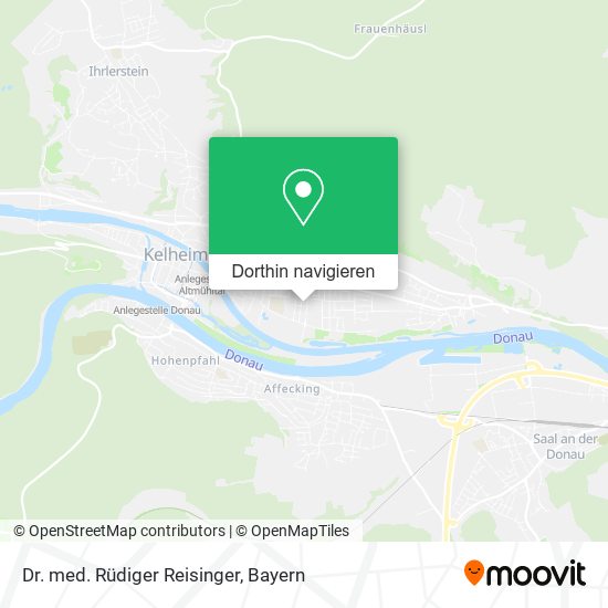 Dr. med. Rüdiger Reisinger Karte