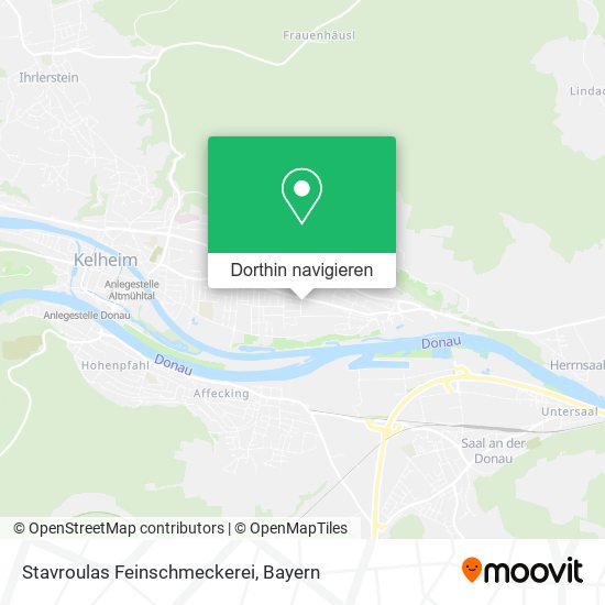 Stavroulas Feinschmeckerei Karte