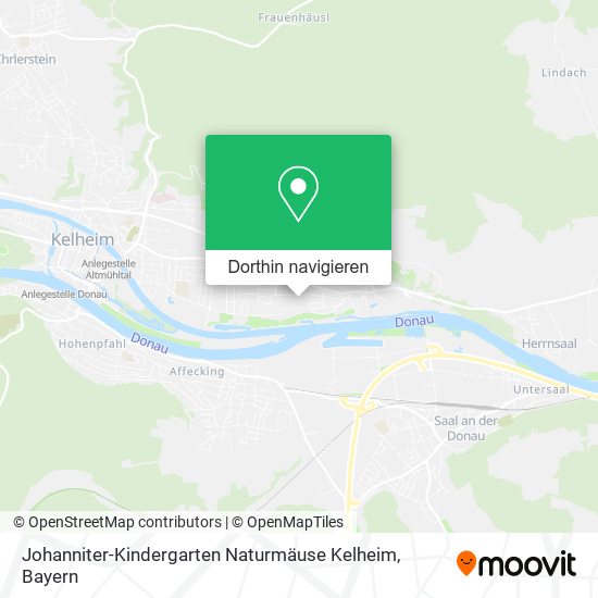 Johanniter-Kindergarten Naturmäuse Kelheim Karte