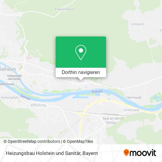 Heizungsbau Holstein und Sanitär Karte