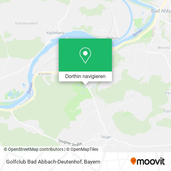 Golfclub Bad Abbach-Deutenhof Karte