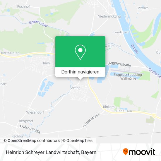 Heinrich Schreyer Landwirtschaft Karte