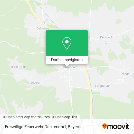 Freiwillige Feuerwehr Denkendorf Karte