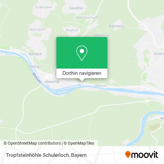 Tropfsteinhöhle Schulerloch Karte