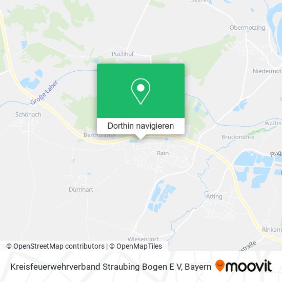 Kreisfeuerwehrverband Straubing Bogen E V Karte