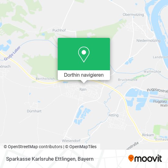 Sparkasse Karlsruhe Ettlingen Karte