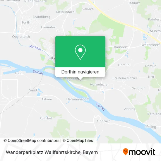 Wanderparkplatz Wallfahrtskirche Karte