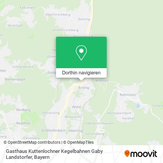 Gasthaus Kuttenlochner Kegelbahnen Gaby Landstorfer Karte