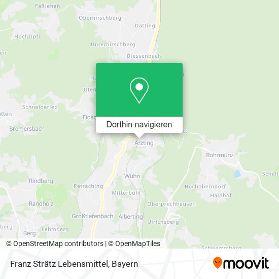 Franz Strätz Lebensmittel Karte