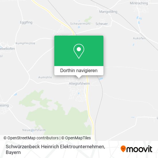 Schwürzenbeck Heinrich Elektrounternehmen Karte