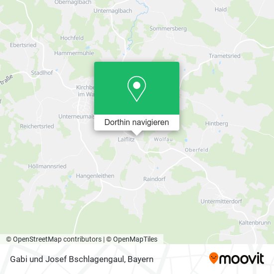 Gabi und Josef Bschlagengaul Karte