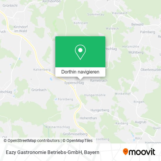 Eazy Gastronomie Betriebs-GmbH Karte