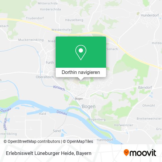 Erlebniswelt Lüneburger Heide Karte