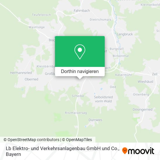 Lb Elektro- und Verkehrsanlagenbau GmbH und Co. Karte
