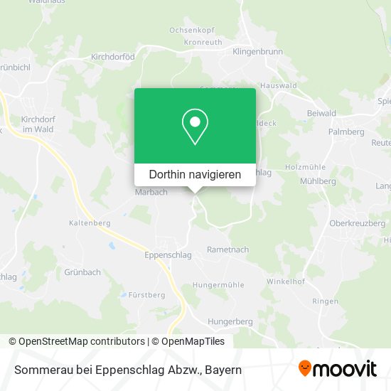 Sommerau bei Eppenschlag Abzw. Karte