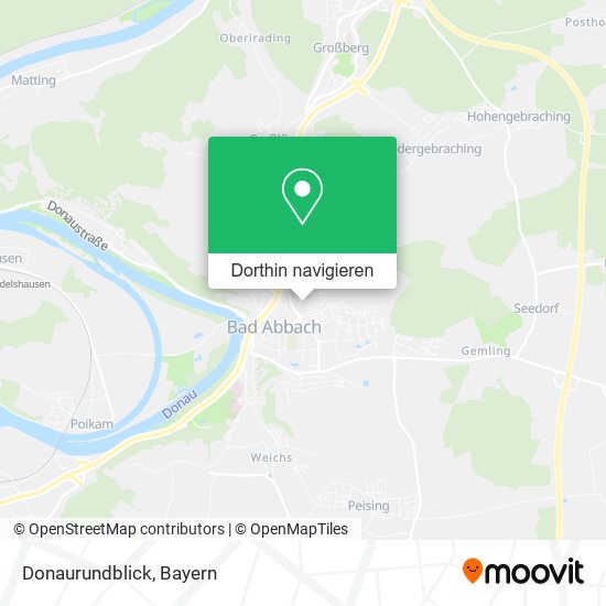 Donaurundblick Karte