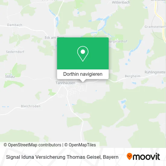 Signal Iduna Versicherung Thomas Geisel Karte