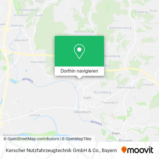 Kerscher Nutzfahrzeugtechnik GmbH & Co. Karte
