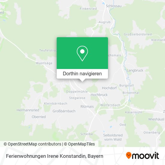 Ferienwohnungen Irene Konstandin Karte