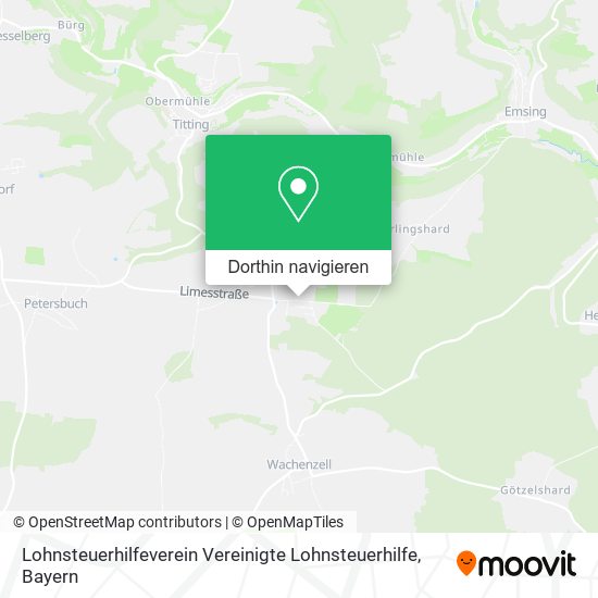 Lohnsteuerhilfeverein Vereinigte Lohnsteuerhilfe Karte