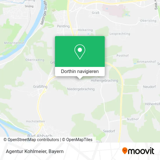 Agentur Kohlmeier Karte