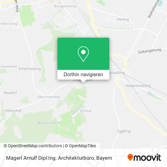 Magerl Arnulf Dipl.Ing. Architekturbüro Karte