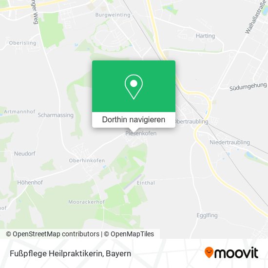 Fußpflege Heilpraktikerin Karte