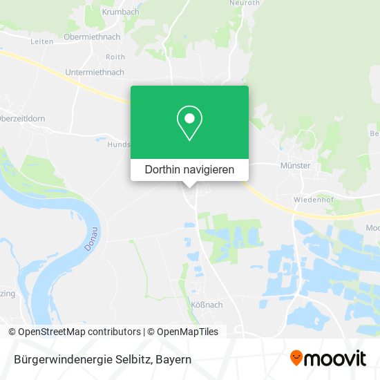 Bürgerwindenergie Selbitz Karte